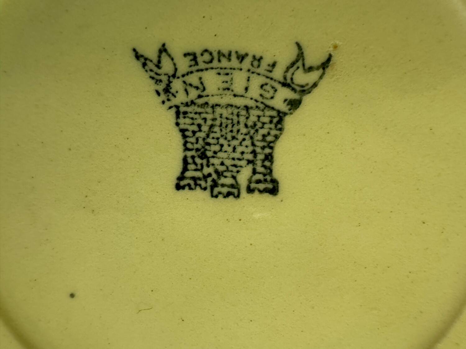 Gien earthenware dish