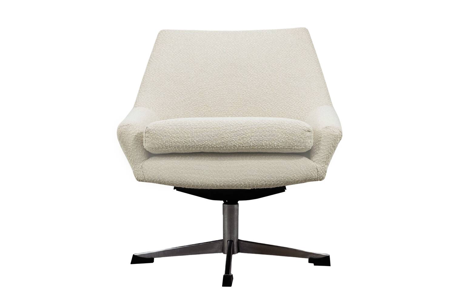 Fauteuil pivotant vintage, allemand, années 1970