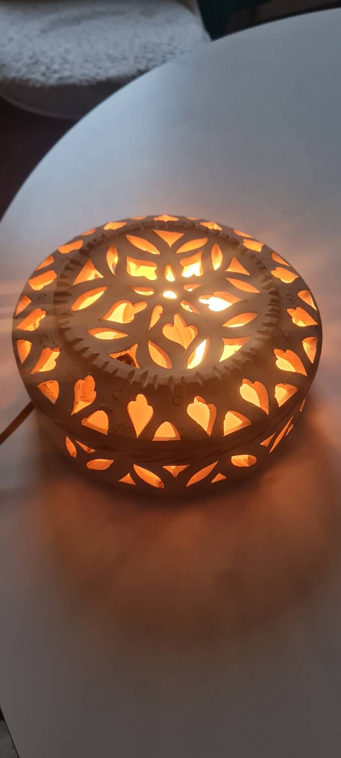 Terracotta wall light