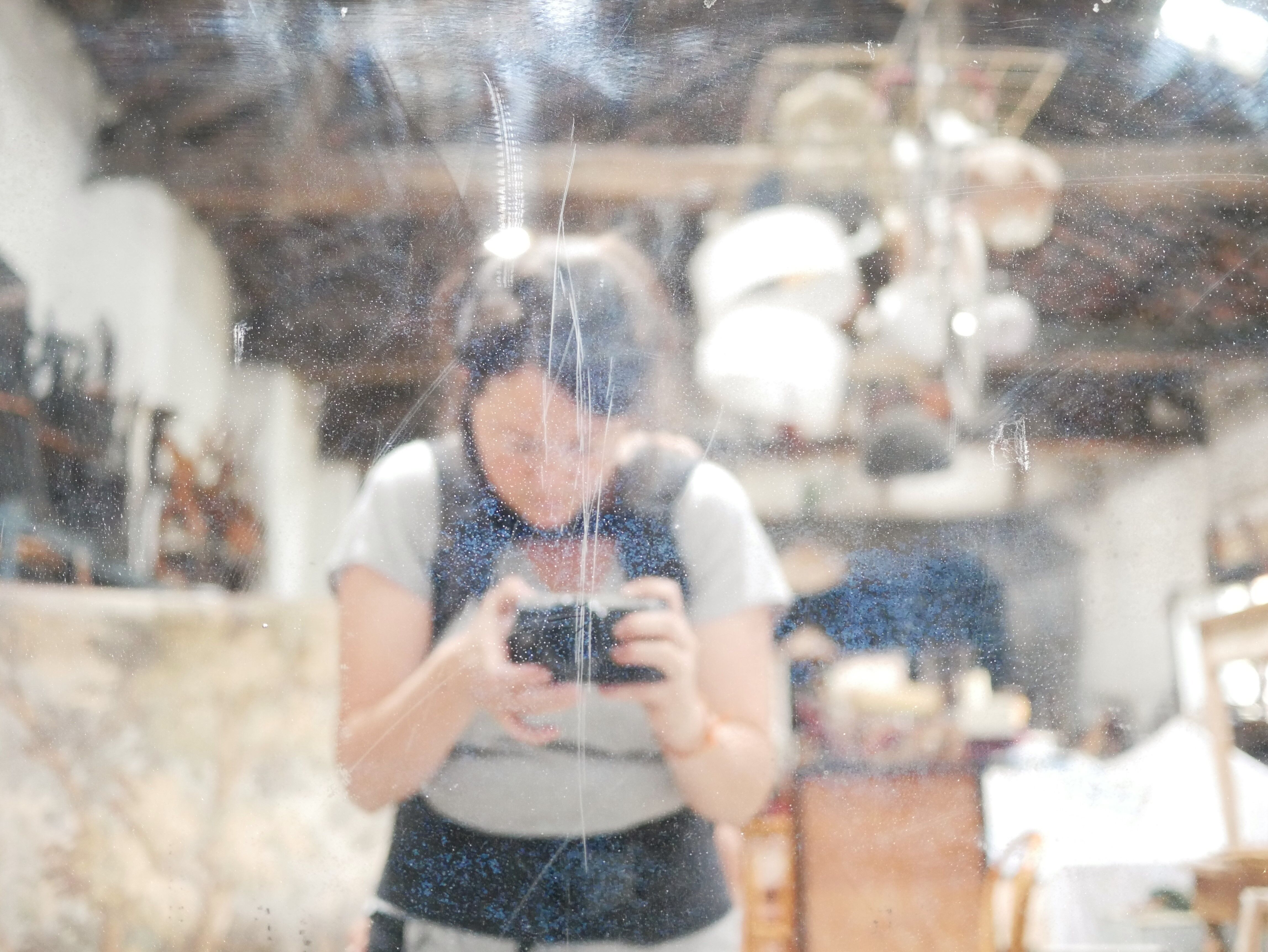 Old rectangular mirror Louis Philippe 150cm x 107cm