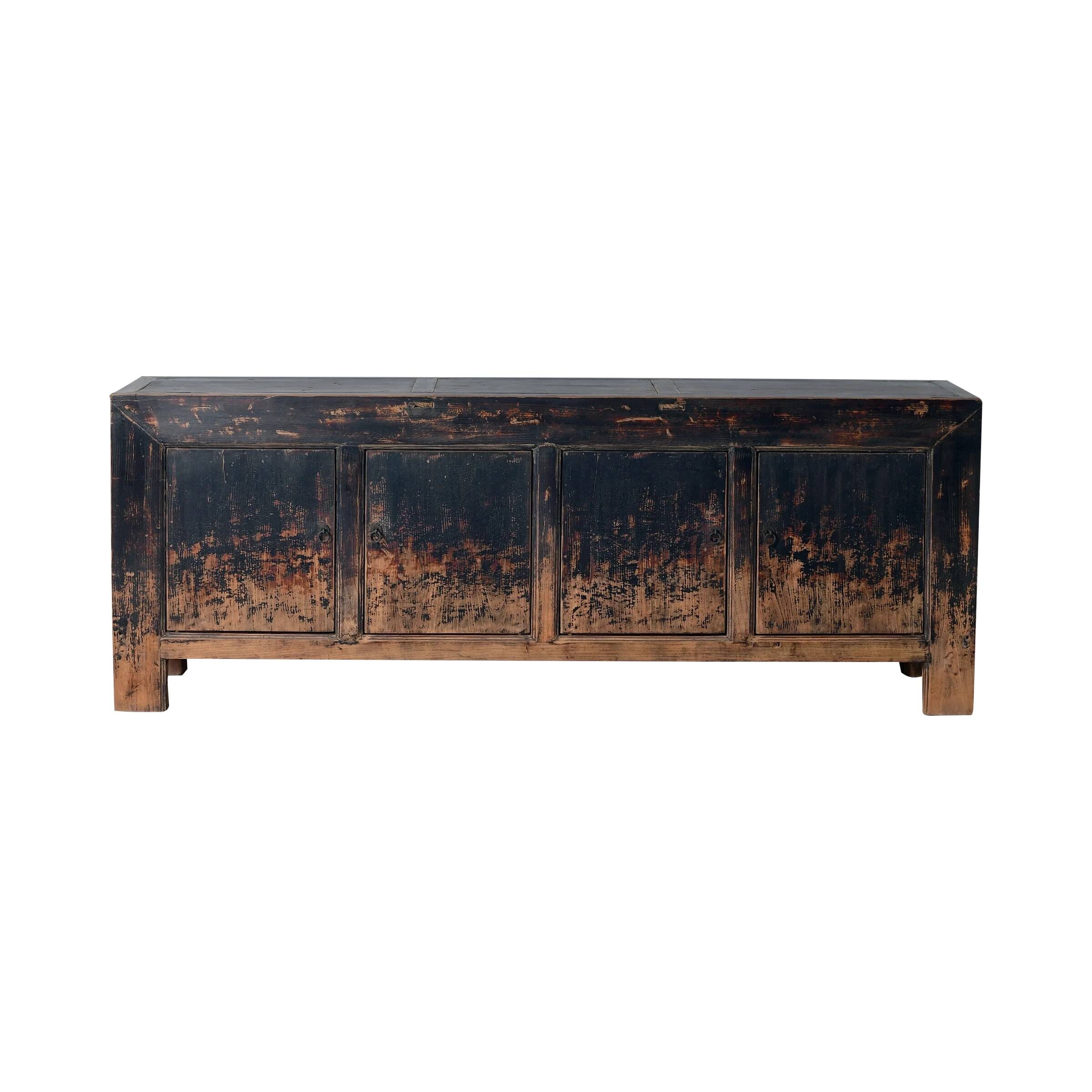 Qingdao - Antique Chinese buffet in solid elm no. 13