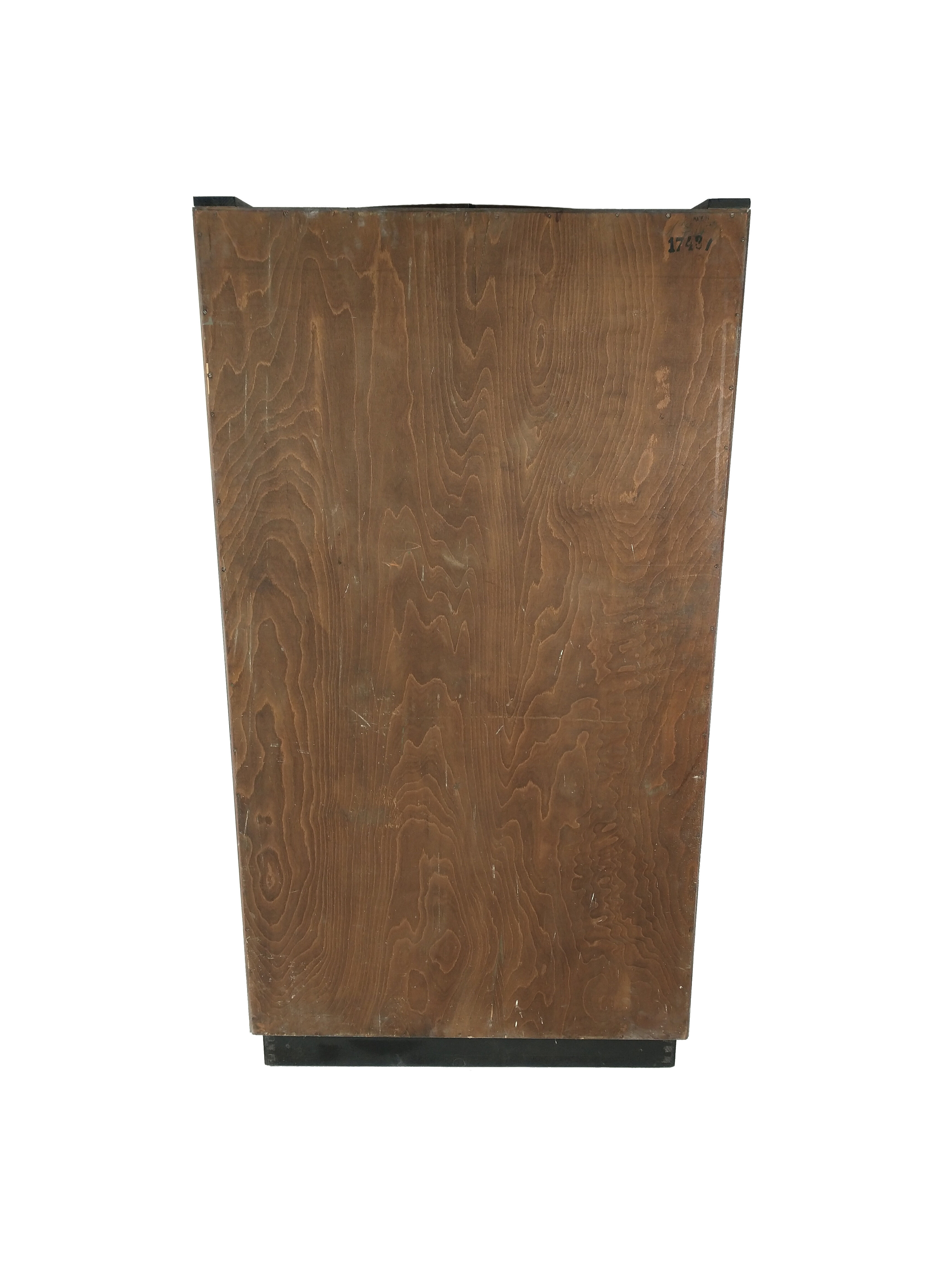 Art Deco Walnut Wardrobe by Jindřich Halabala for UP Závody, 1950s