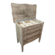 Small sanded chest of drawers