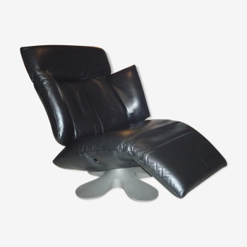 Leather armchair le paresseux