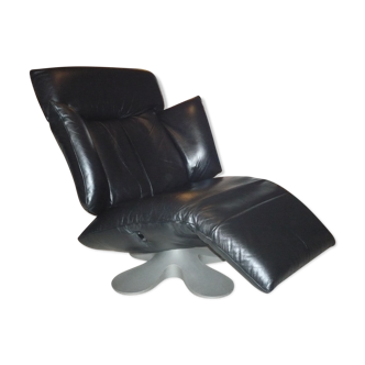 Leather armchair le paresseux