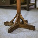 Coat rack in elm and pine from the 1950s.