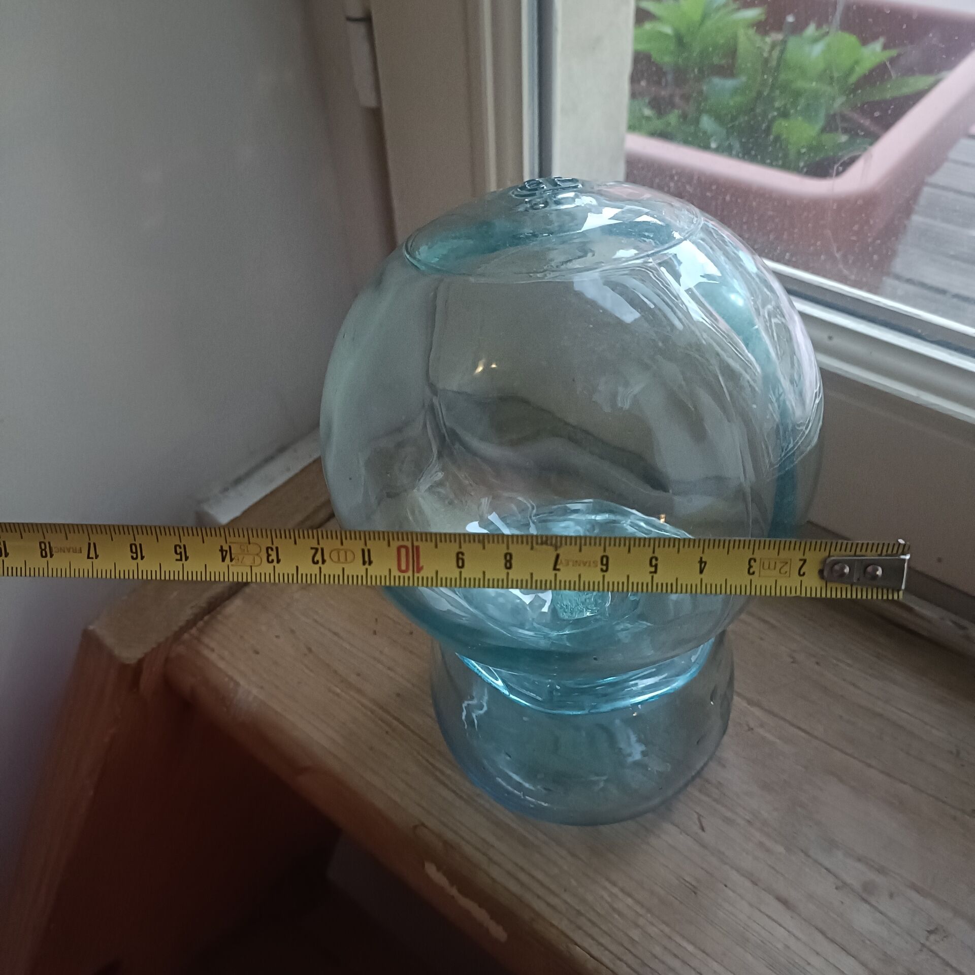 Ball, old glass float