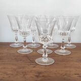 Val Saint Lambert Crystal Water Glass Set