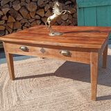 Table basse bois massif