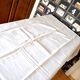 Vintage country tablecloth in woven linen 160x170 *o*