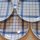 Set of 8 Moulins des Loups flat plates