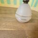 Lustre années 40 4 branches 5 globes en opaline