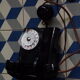 Vintage Bakelite wall dial phone