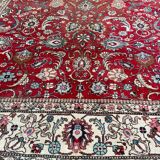 Large vintage Persian carpet tabriz 244x344 cm