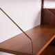 Mid century danish teak modular wall unit, 1960s