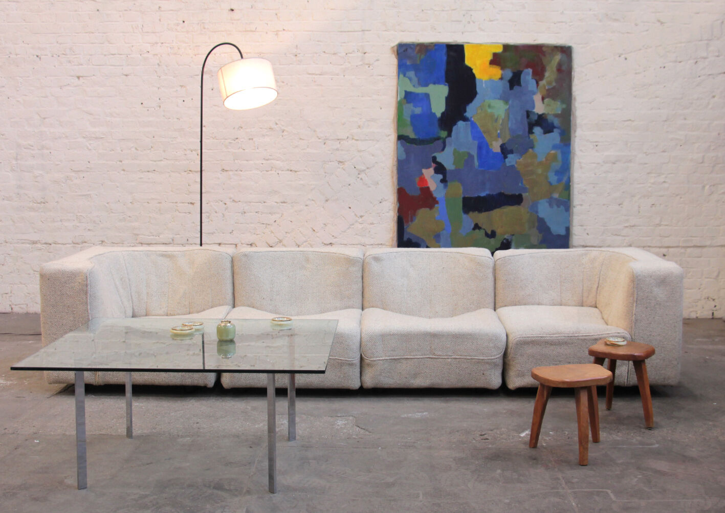 Bench modular Tito Agnoli