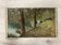 Landscape in oil on canvas signed