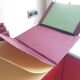 Parure bureau cuir vintage