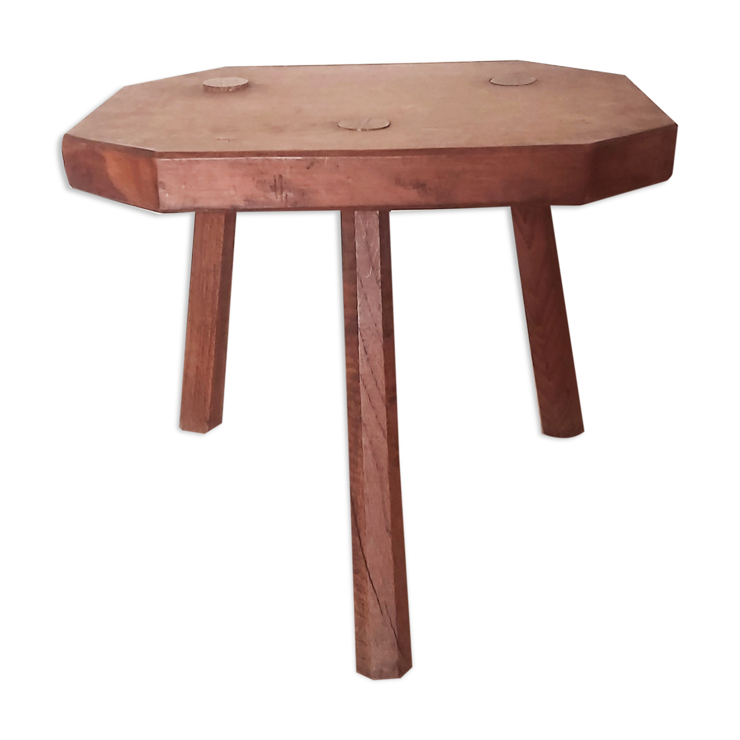 Brutalist tripod stool