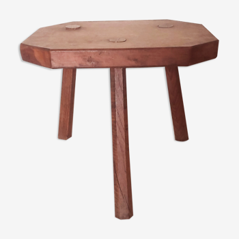 Brutalist tripod stool