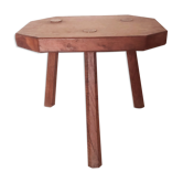 Brutalist tripod stool