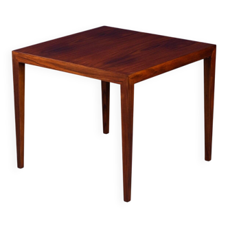 Mid-Century Coffee or Side Table in Rosewood by Severin Hansen for Haslev Møbelsnedkeri, Denmark, 1950s