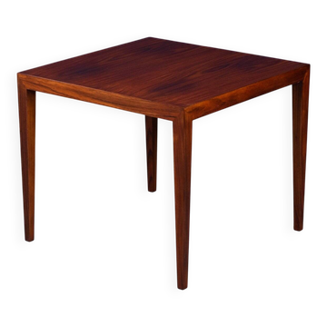 Mid-Century Coffee or Side Table in Rosewood by Severin Hansen for Haslev Møbelsnedkeri, Denmark, 1950s