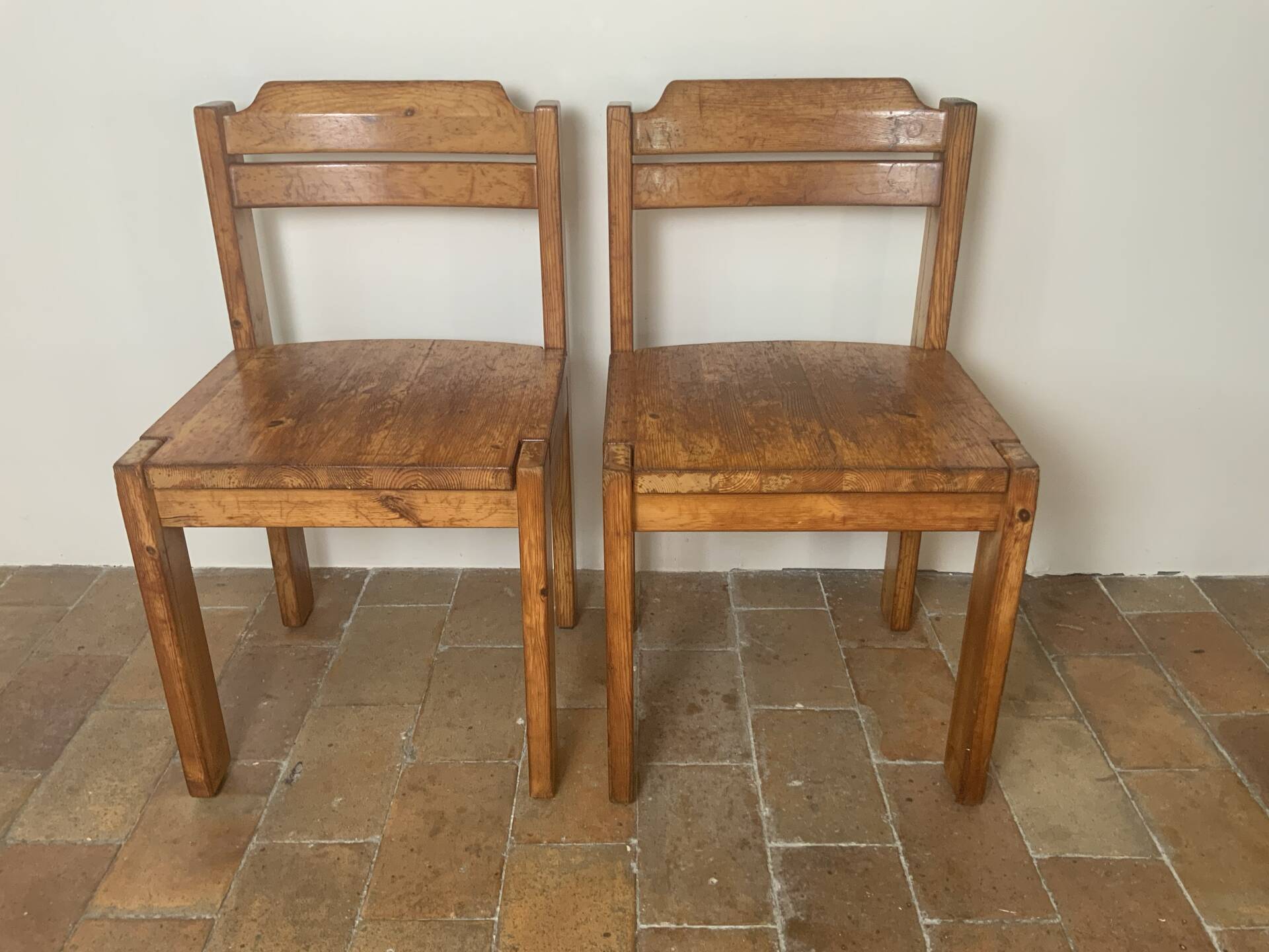 Mid-century pair of chairs