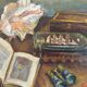 Signed still life from the 20th century