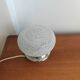 Vintage Space Age Mushroom Lamp – Textured Glass & Chrome (1970s)