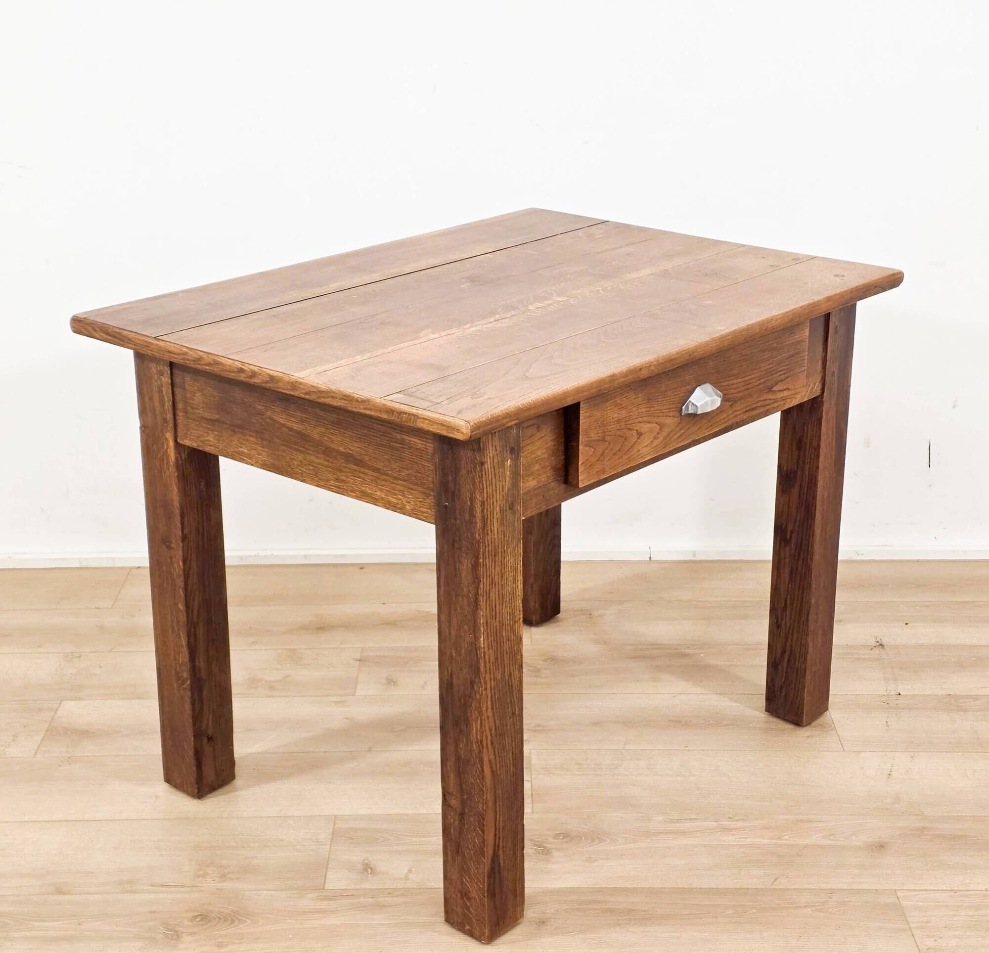 Bureau ancien en chêne massif – Années 1940