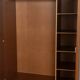 Elegant wardrobe from the 1960s in teak veneer