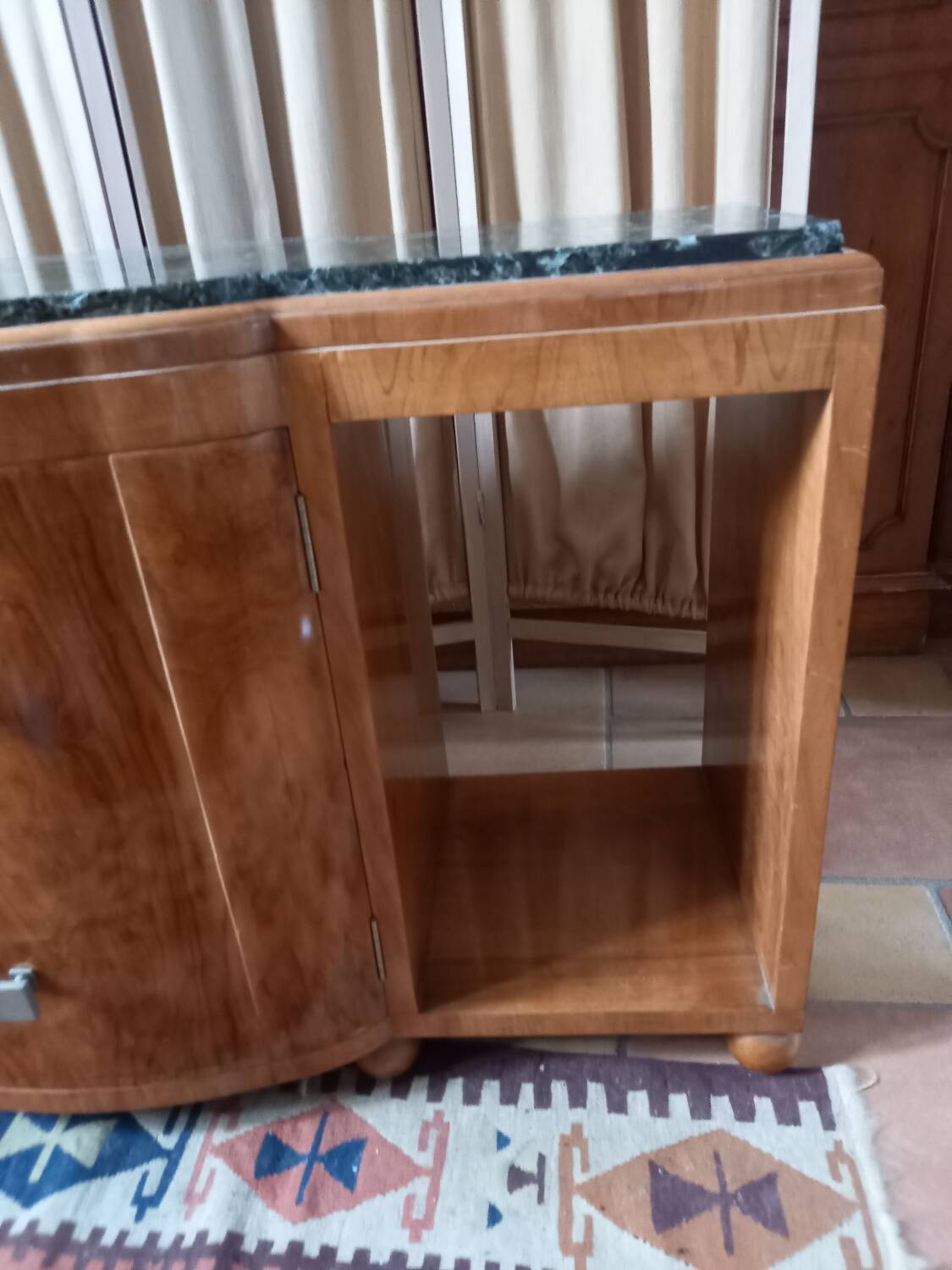 Double-sided art deco buffet or bar