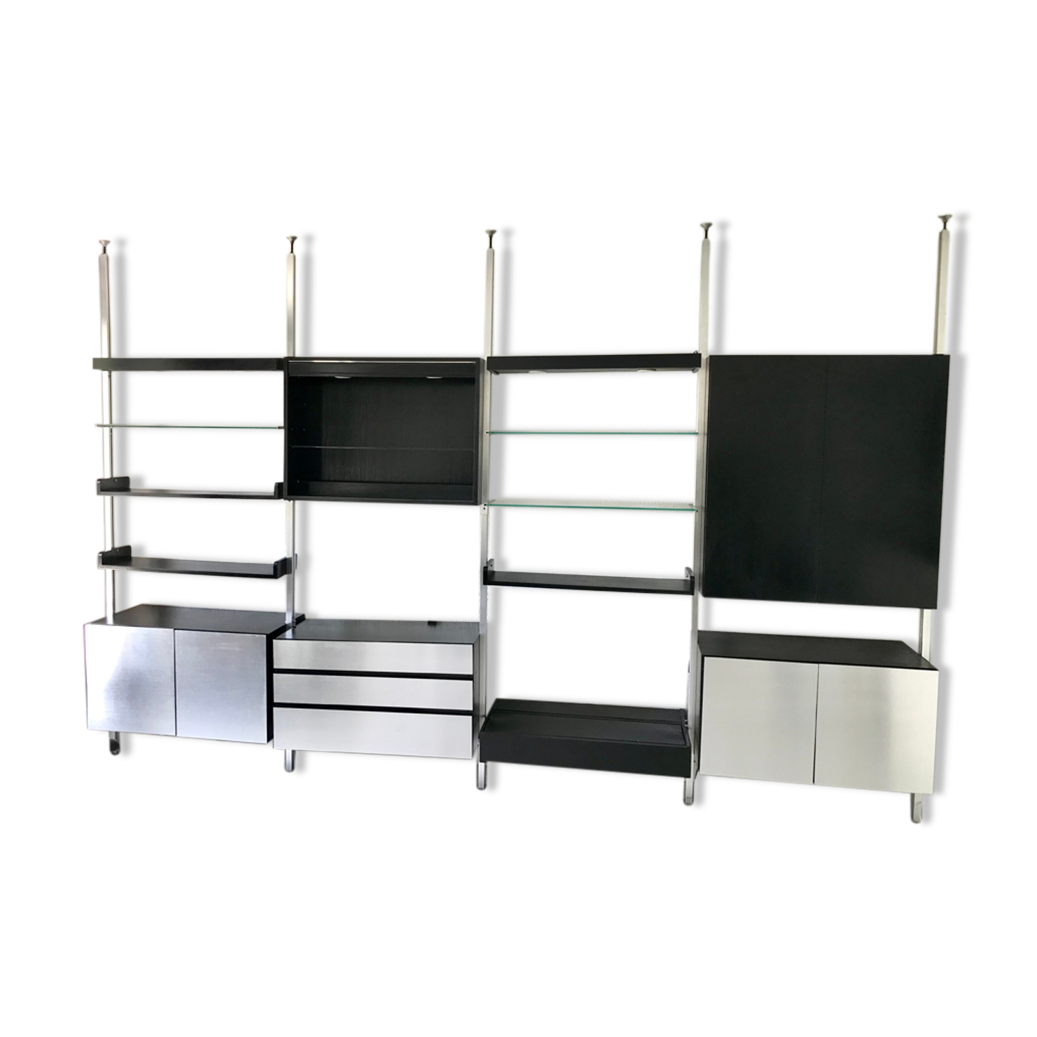 Lodovico acerbis 1970 modular library