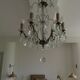 Antique chandelier with tassels