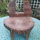 Brutalist children's chair