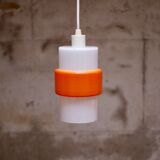 Vintage opaline pendant lamp