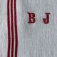 Pair of old tea towels, old linen