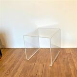 Plexiglas sofa end