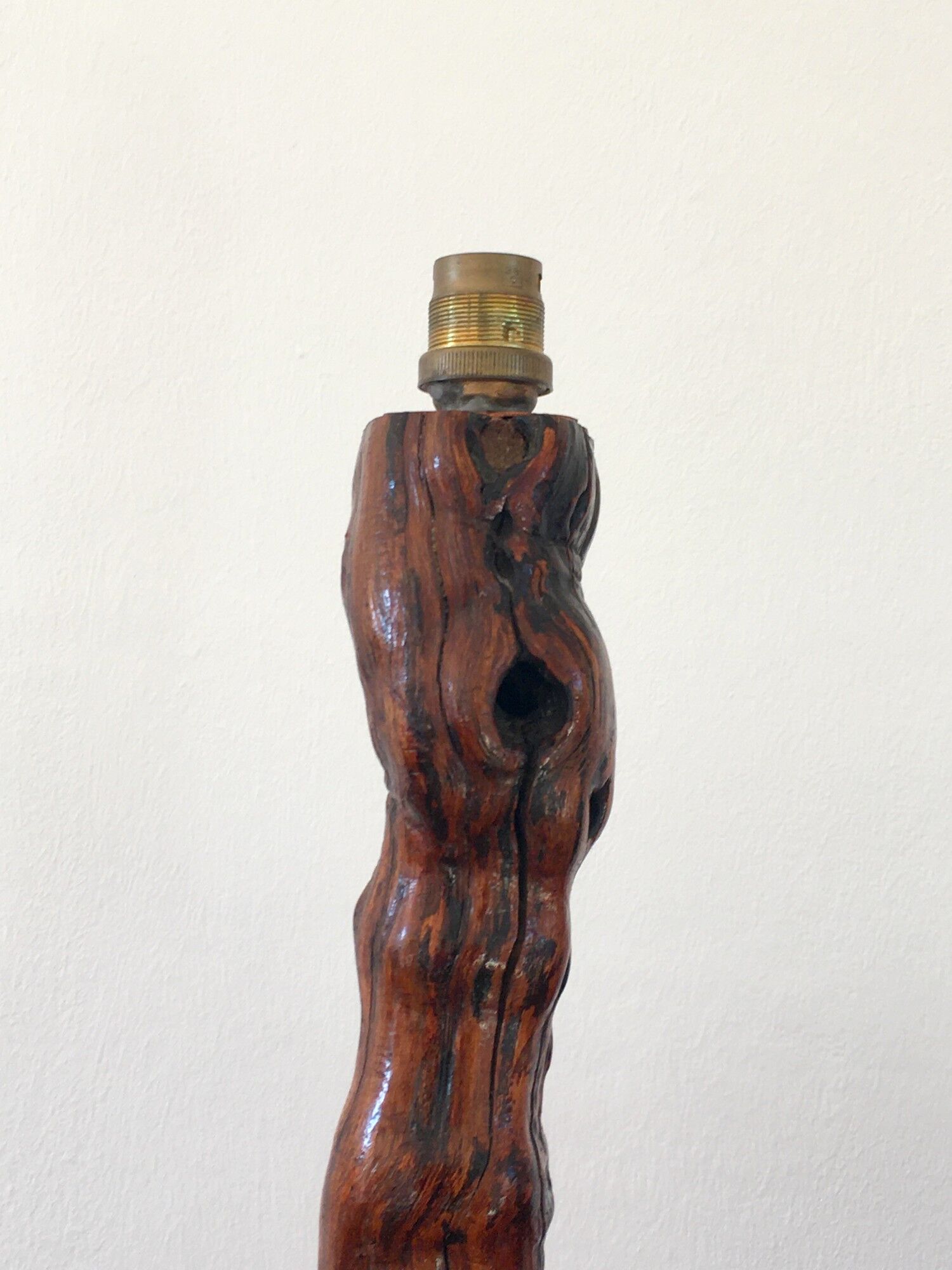 Vintage brutalist lamp 50s