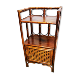 Rattan and canning bedside