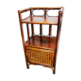 Rattan and canning bedside