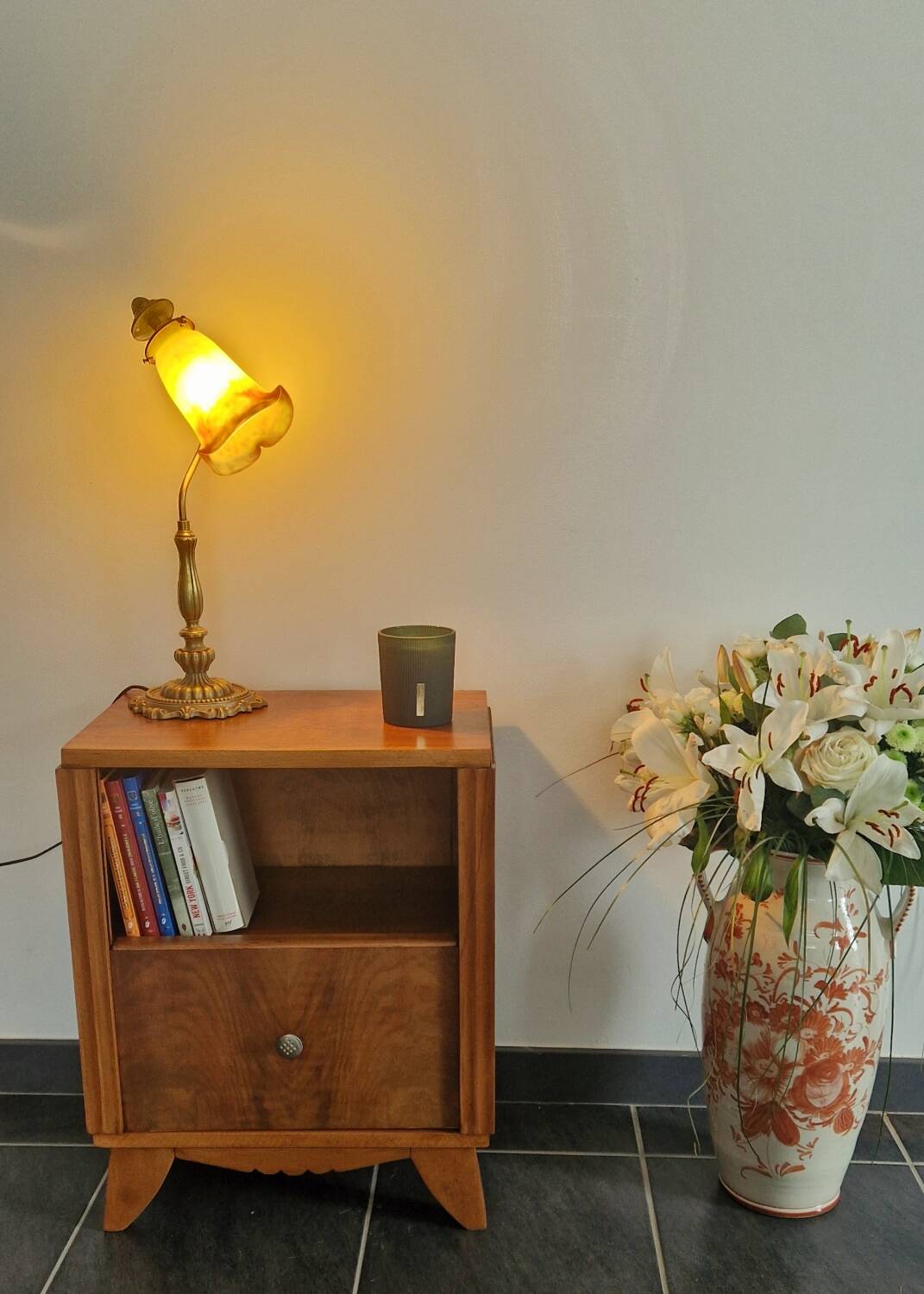 Art Deco low cabinet in rosewood
