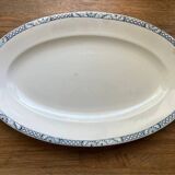 Sauceboat and old earthenware dish Salins - Terre de fer