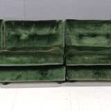 Canapé modulable en velours Amanta Mario Bellini pour C&B Italia