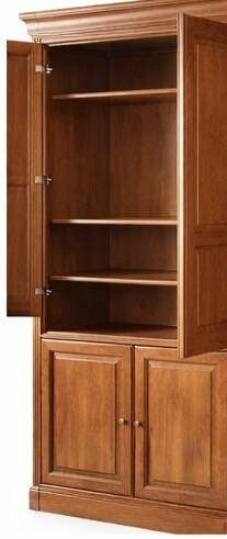 Solid wood bookshelf