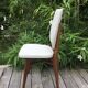 4 chaises en teck design 1960