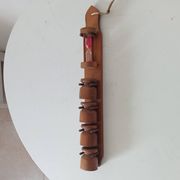 Vintage wooden egg cup from the 70s