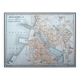 Printed in 1902, Map of Boulogne-sur-Mer, Pas-de-Calais.