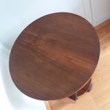 Art Deco tripod console pedestal table